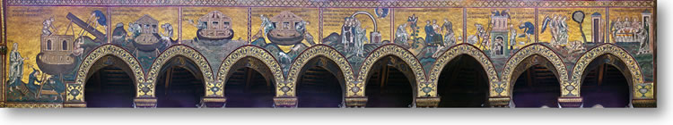 Byzantine Mosaic, Monreale Cathedral
